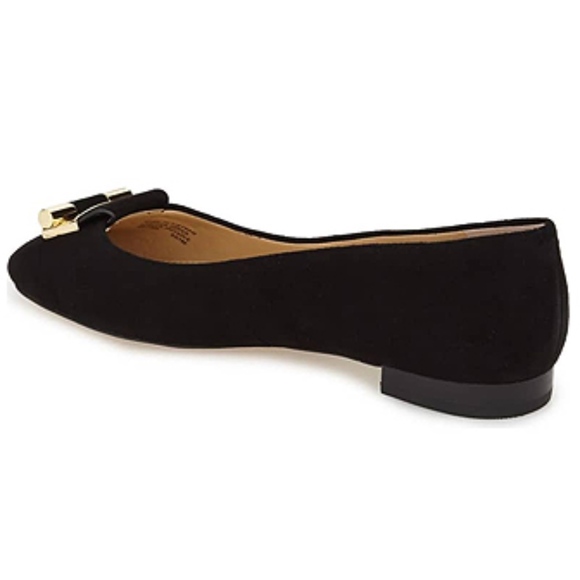 MICHAEL KORS Gloria Ballet Flat Suede Shoes - Picture 3 of 5
